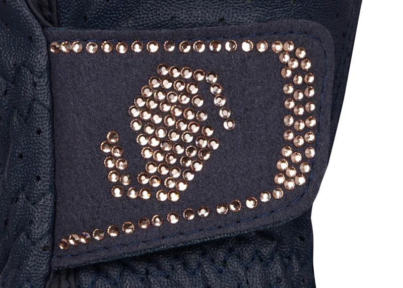 Samshield V-Skin Swarovski Glove Blue/Rose Gold-1